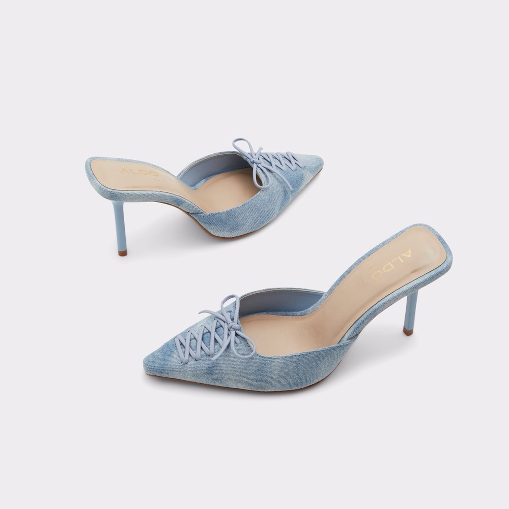 Aldo Azura Light Blue Women's Heels